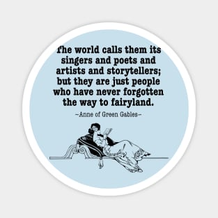 Fairyland - Anne of Green Gables - Version 1 Magnet